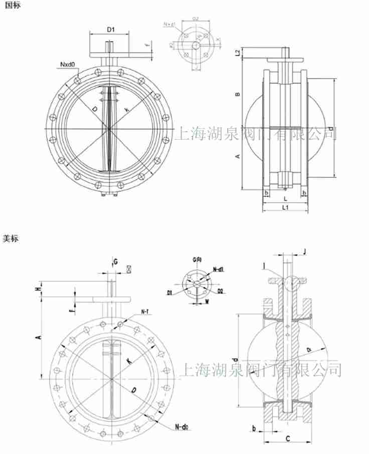 法蘭電動(dòng)蝶閥規(guī)格型號