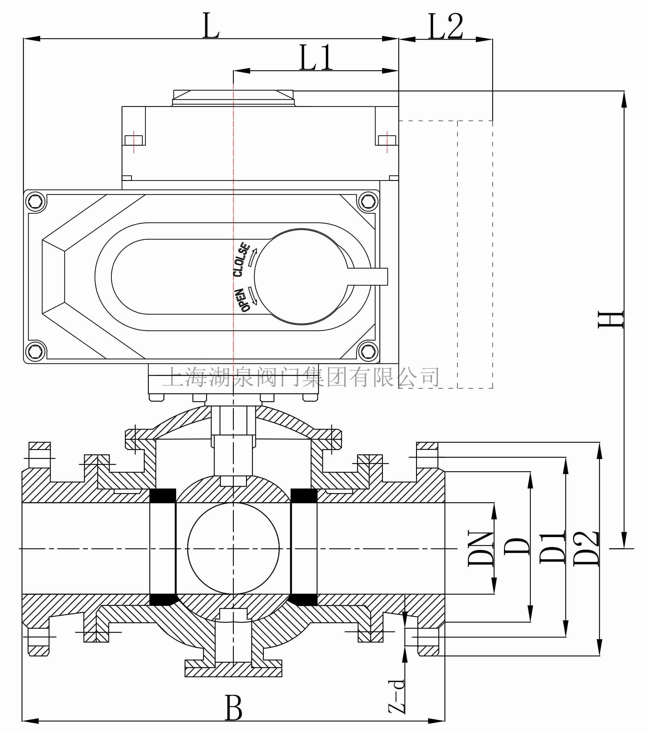 dn200開關(guān)型電動球閥報價